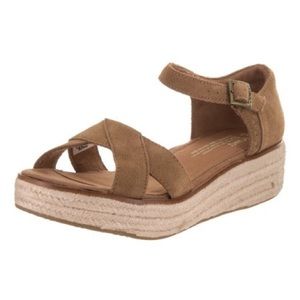 TOMS Harper wedge platform sandal